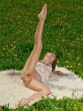 Beautiful Brunette Teen Girl Nastya K Has A Solo Picnic Outside That Ends In Masturbation