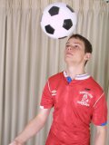 Young Inked Reese Bfcollection Plays Around With A Soccer Ball & Shows Off His Pierced Cock